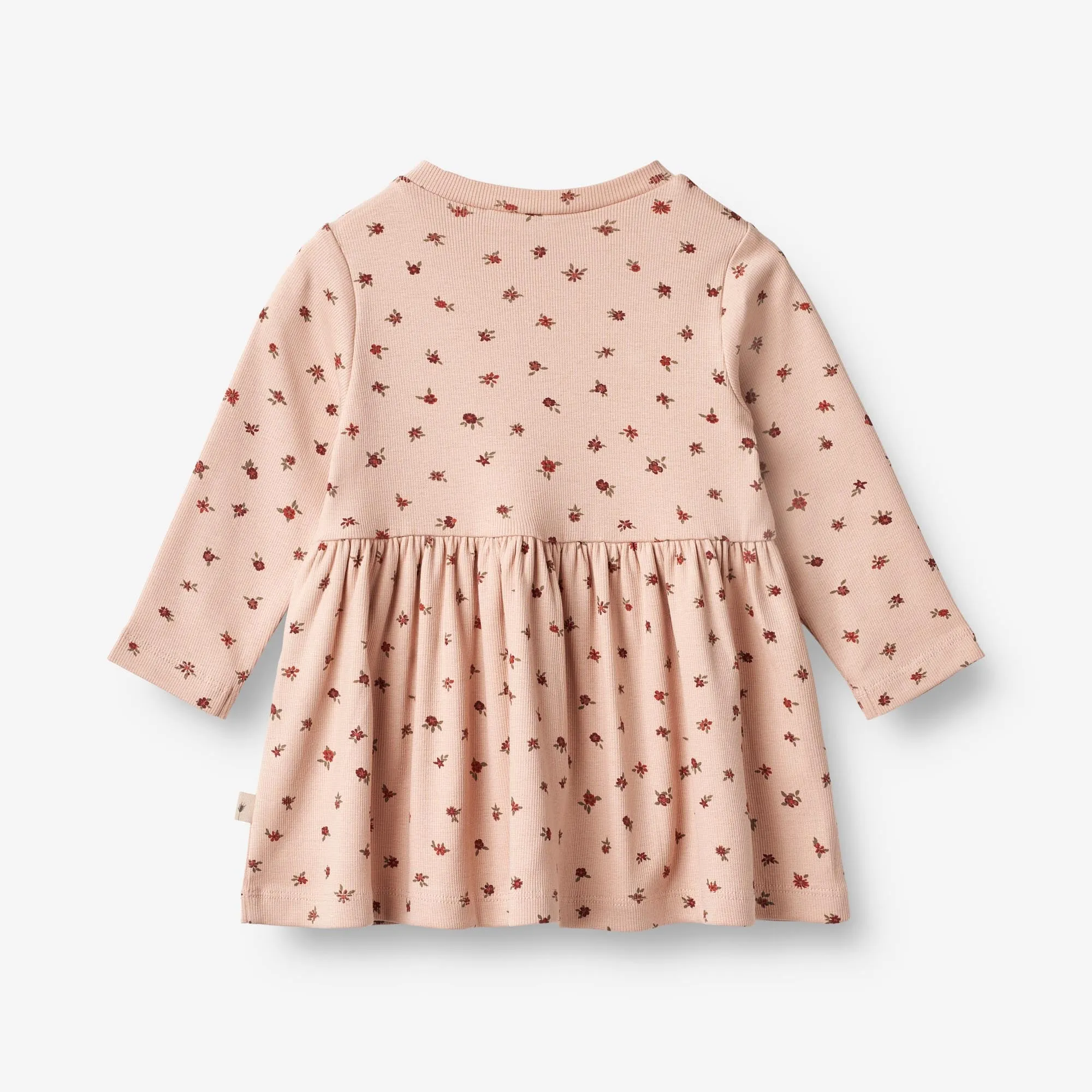 Jersey Dress Ryle | Baby - pink sand flowers Wheat