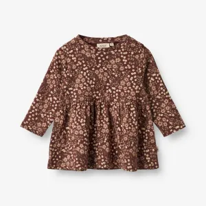Jersey Dress Sessa | Baby - aubergine berries Wheat