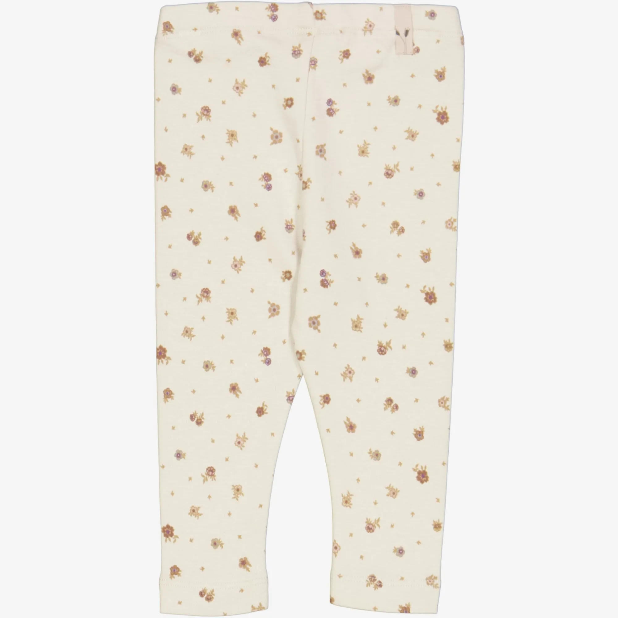 Jersey Leggings | Baby - chalk flowers Wheat