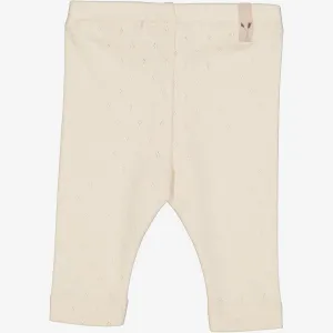 Jersey Leggings | Baby - eggshell Wheat