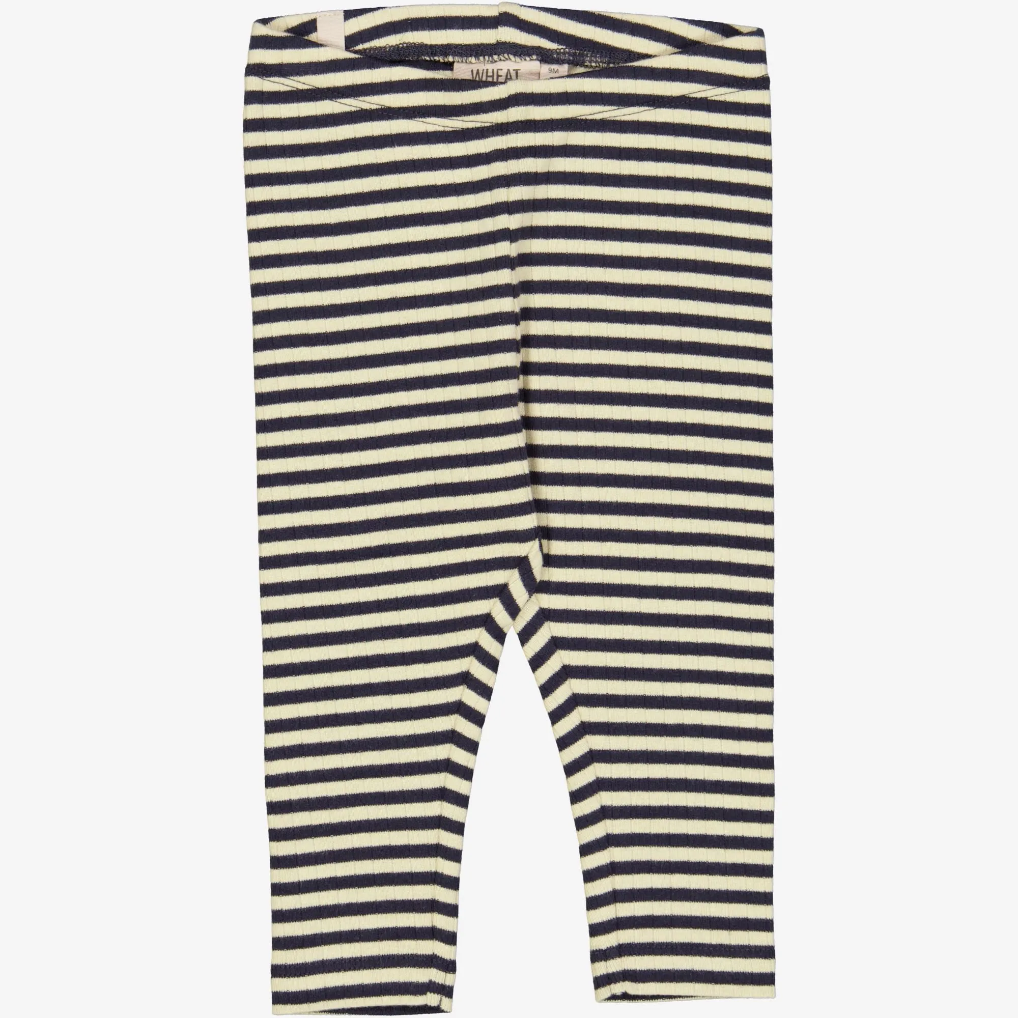 Jersey Leggings | Baby - midnight stripe Wheat