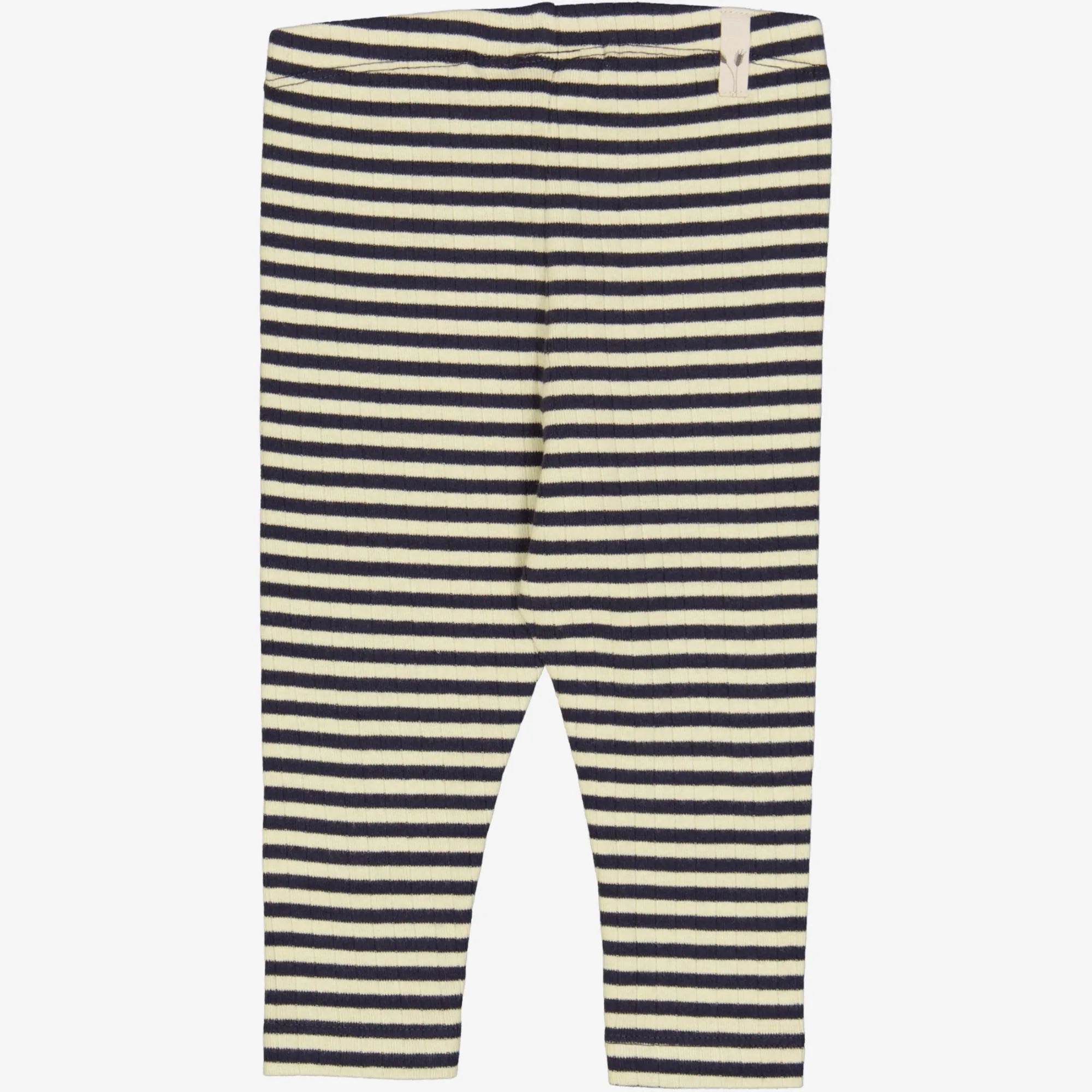Jersey Leggings | Baby - midnight stripe Wheat