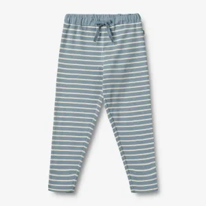 Jersey Pants Manfred - ashley blue stripe Wheat