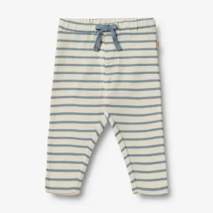 Jersey Pants Manfred | Baby - shell stripe Wheat