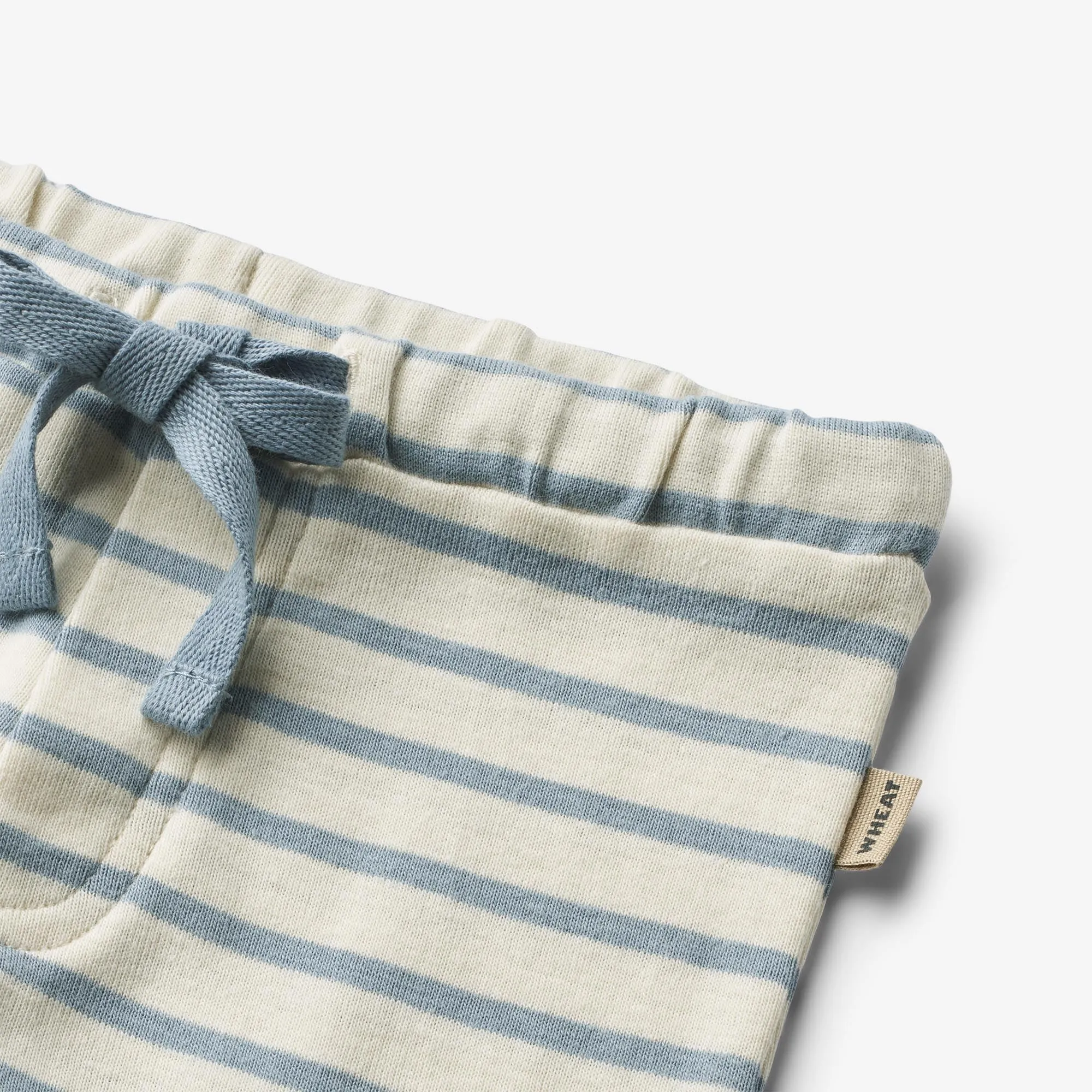 Jersey Pants Manfred | Baby - shell stripe Wheat