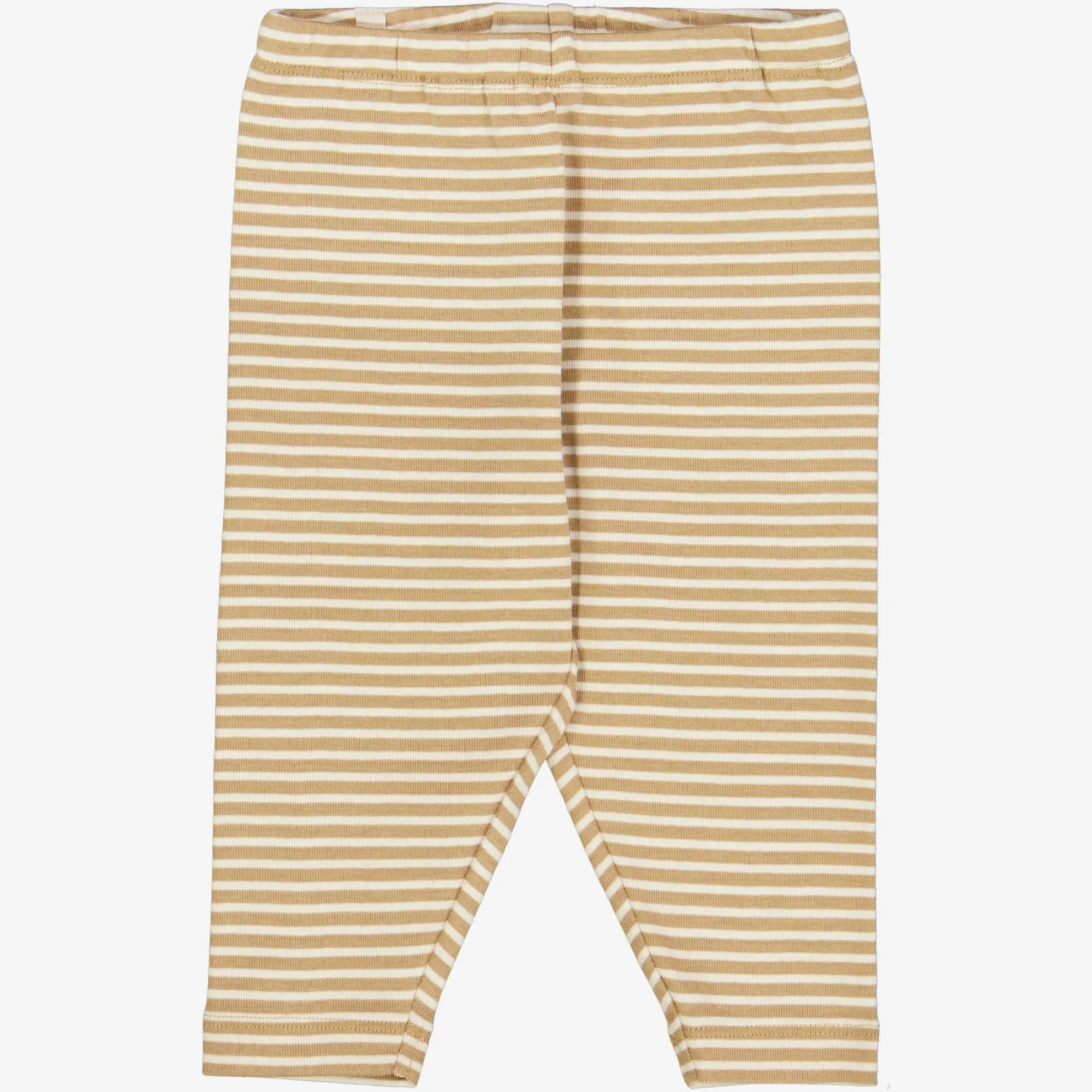 Jersey Pants Silas | Baby - cappuccino stripe Wheat