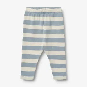 Jersey Pants Silas - calm blue stripe Wheat