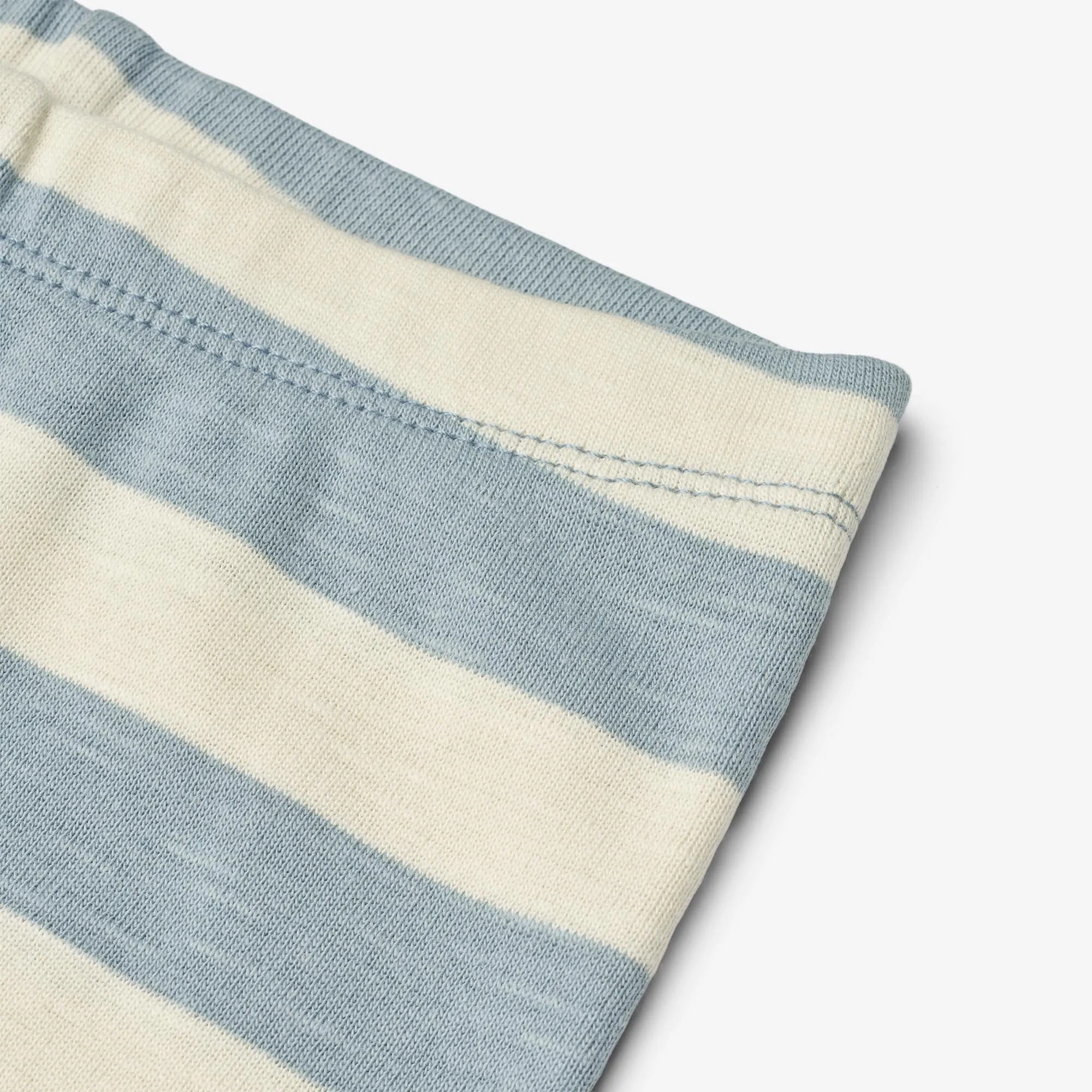 Jersey Pants Silas - calm blue stripe Wheat