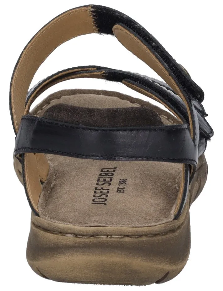 Josef Seibel Brenda 06 Womens Leather Touch Fastening Sandal