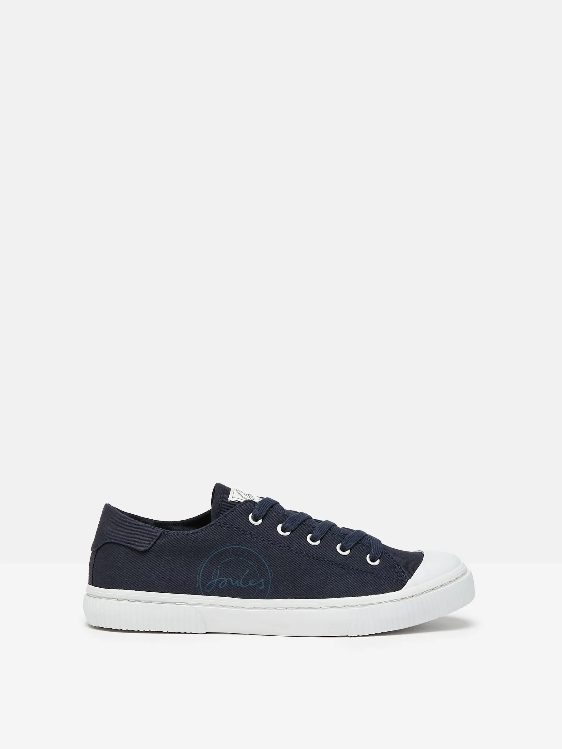 Joules Coast Pump Canvas Trainers