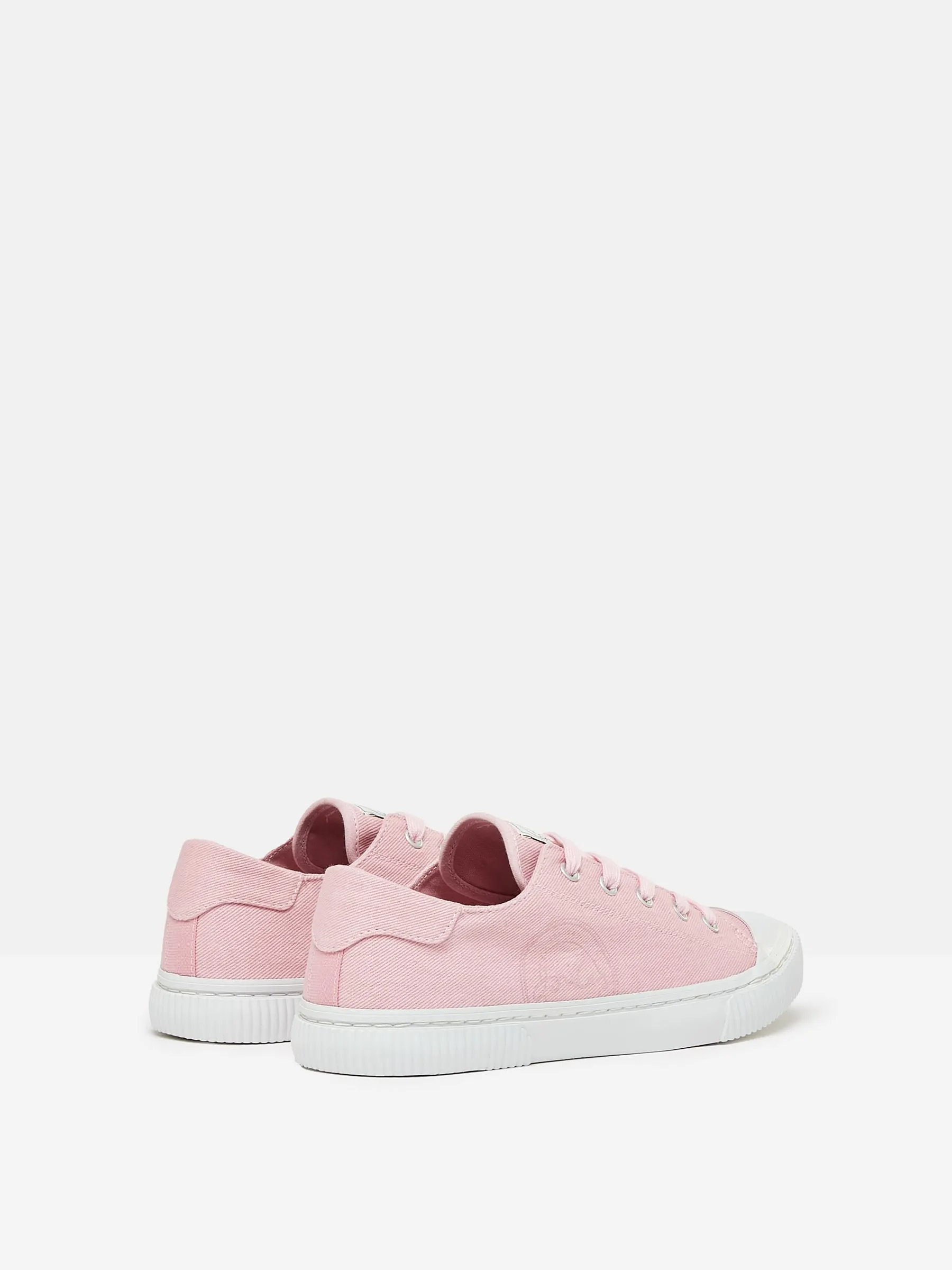 Joules Coast Pump Canvas Trainers