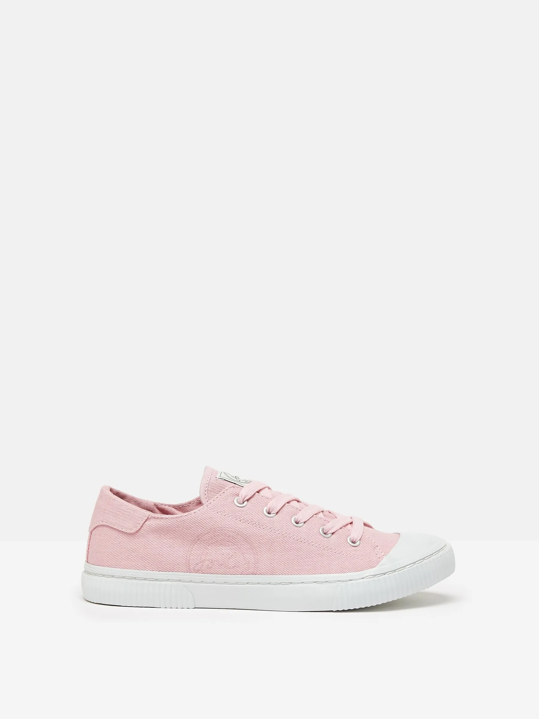 Joules Coast Pump Canvas Trainers