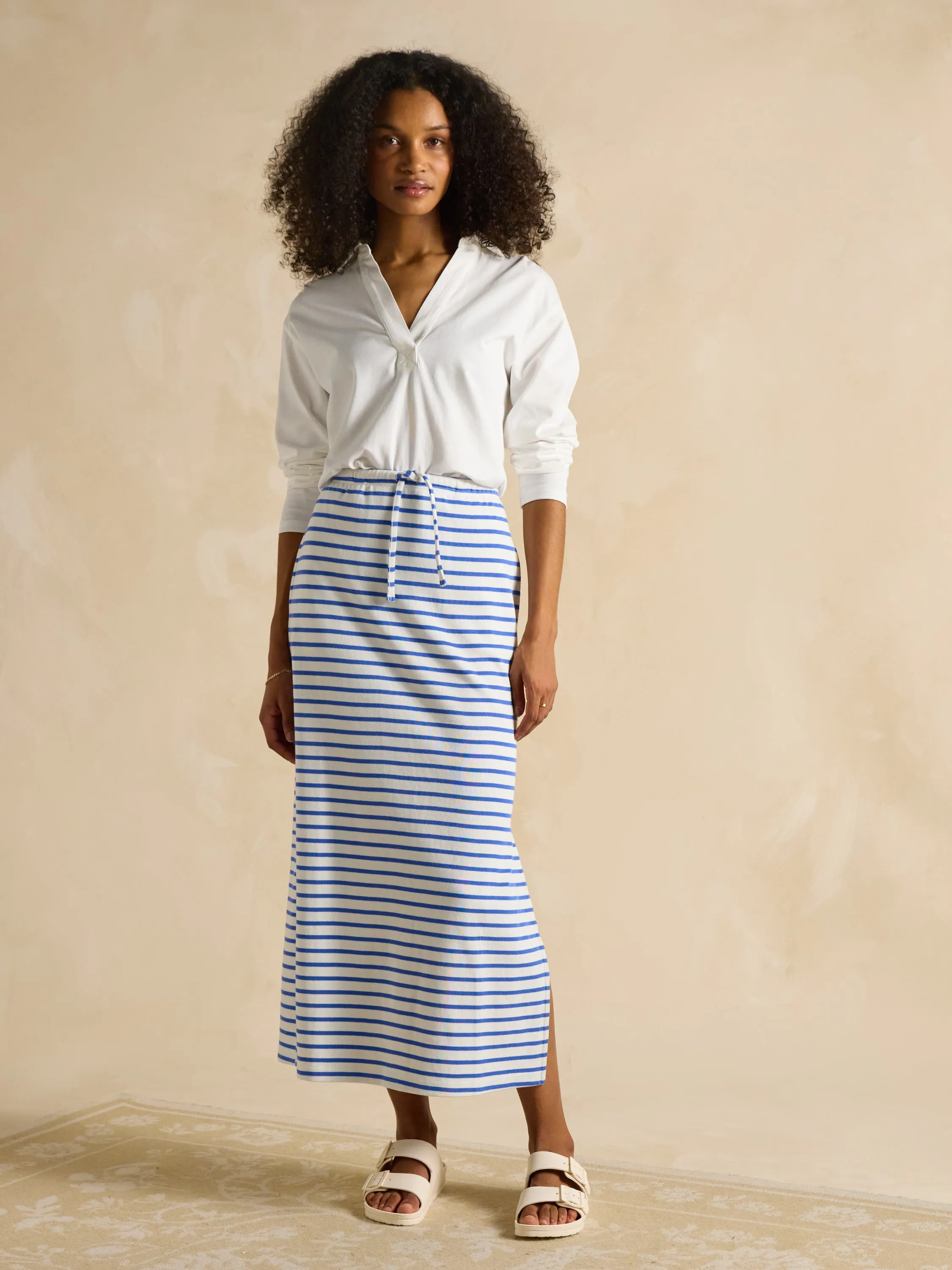 Joules Harbour Jersey Skirt