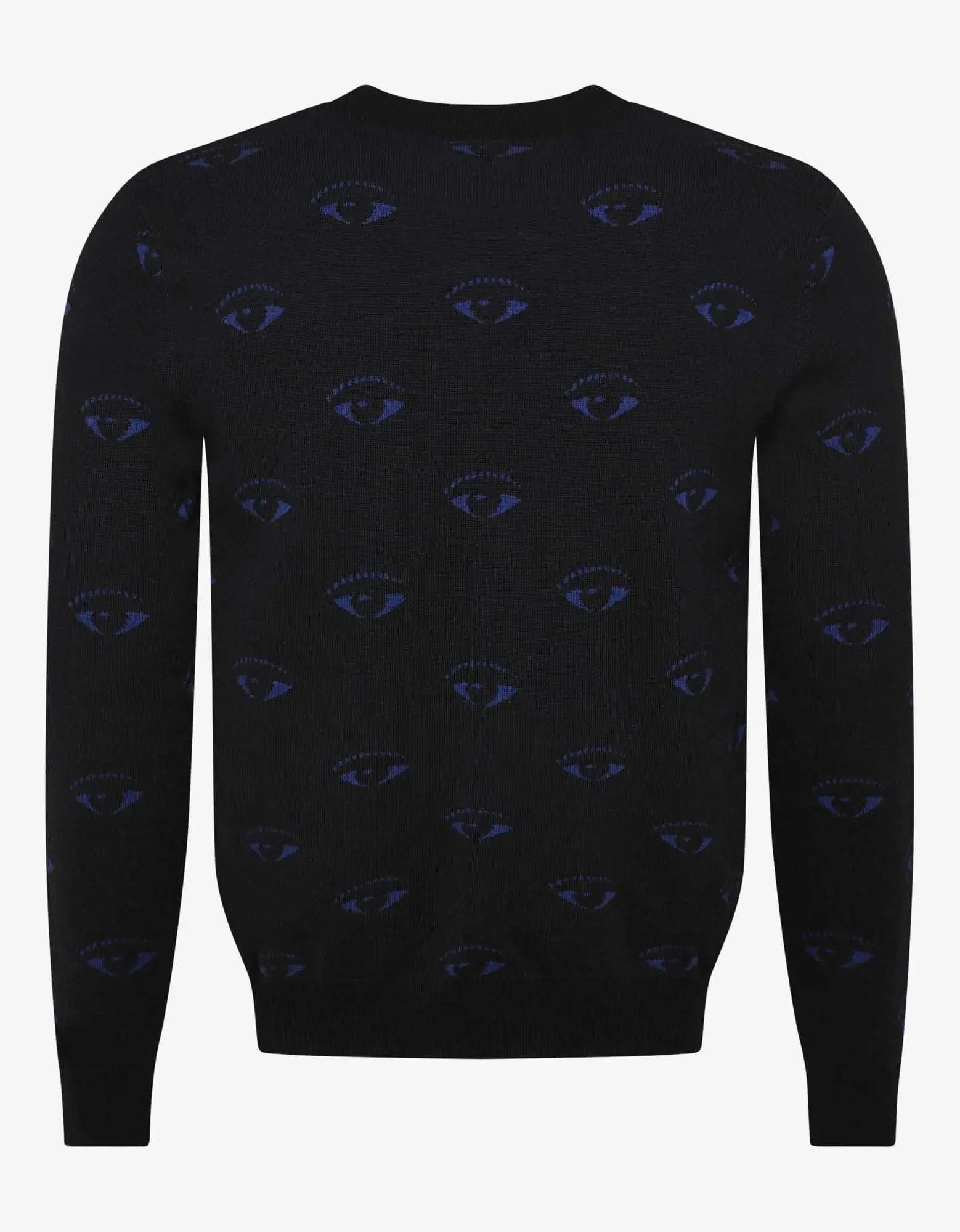 Kenzo Black Eye Monogram Wool-Blend Sweater