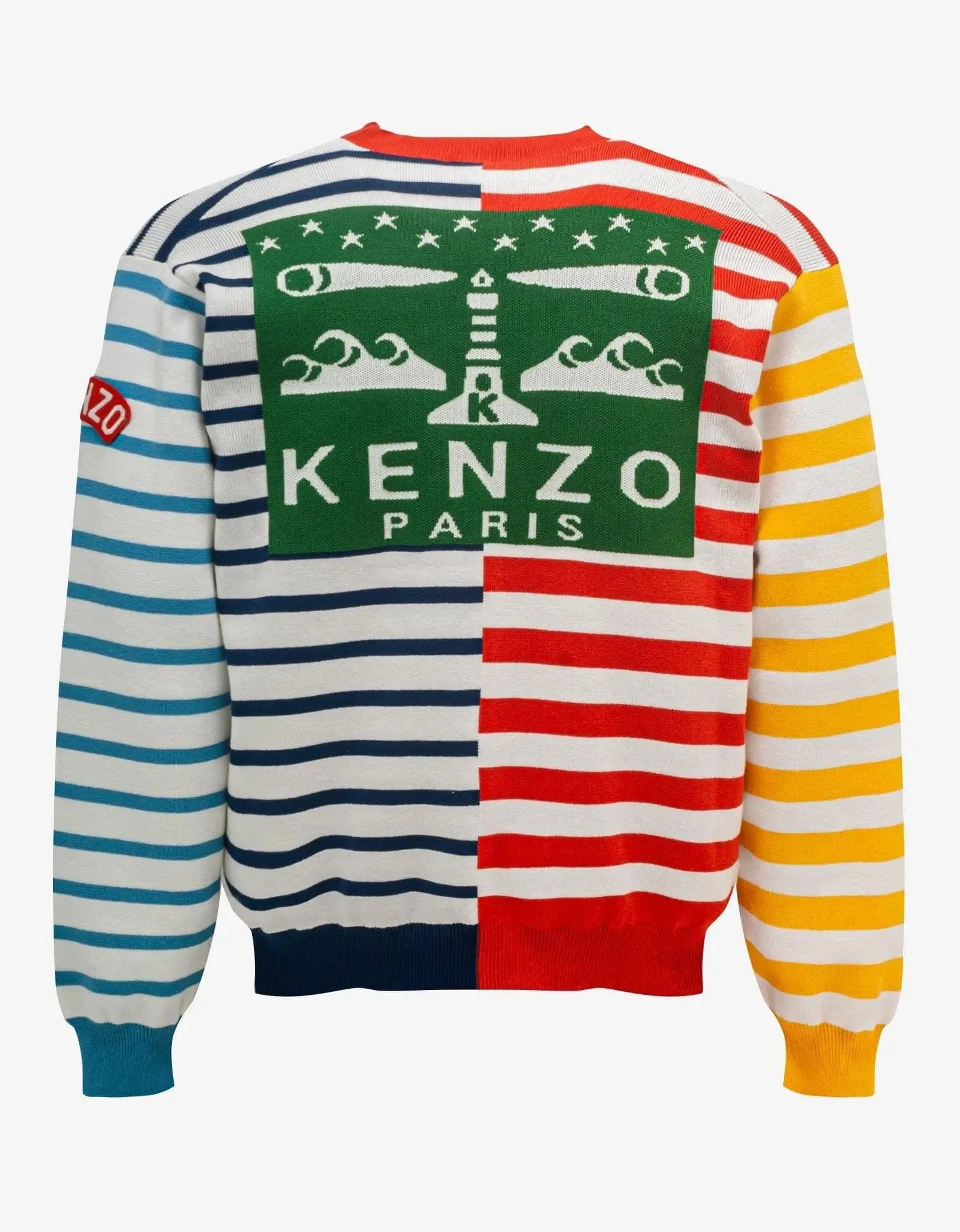 Kenzo Multicolour Nautical Stripes Sweater