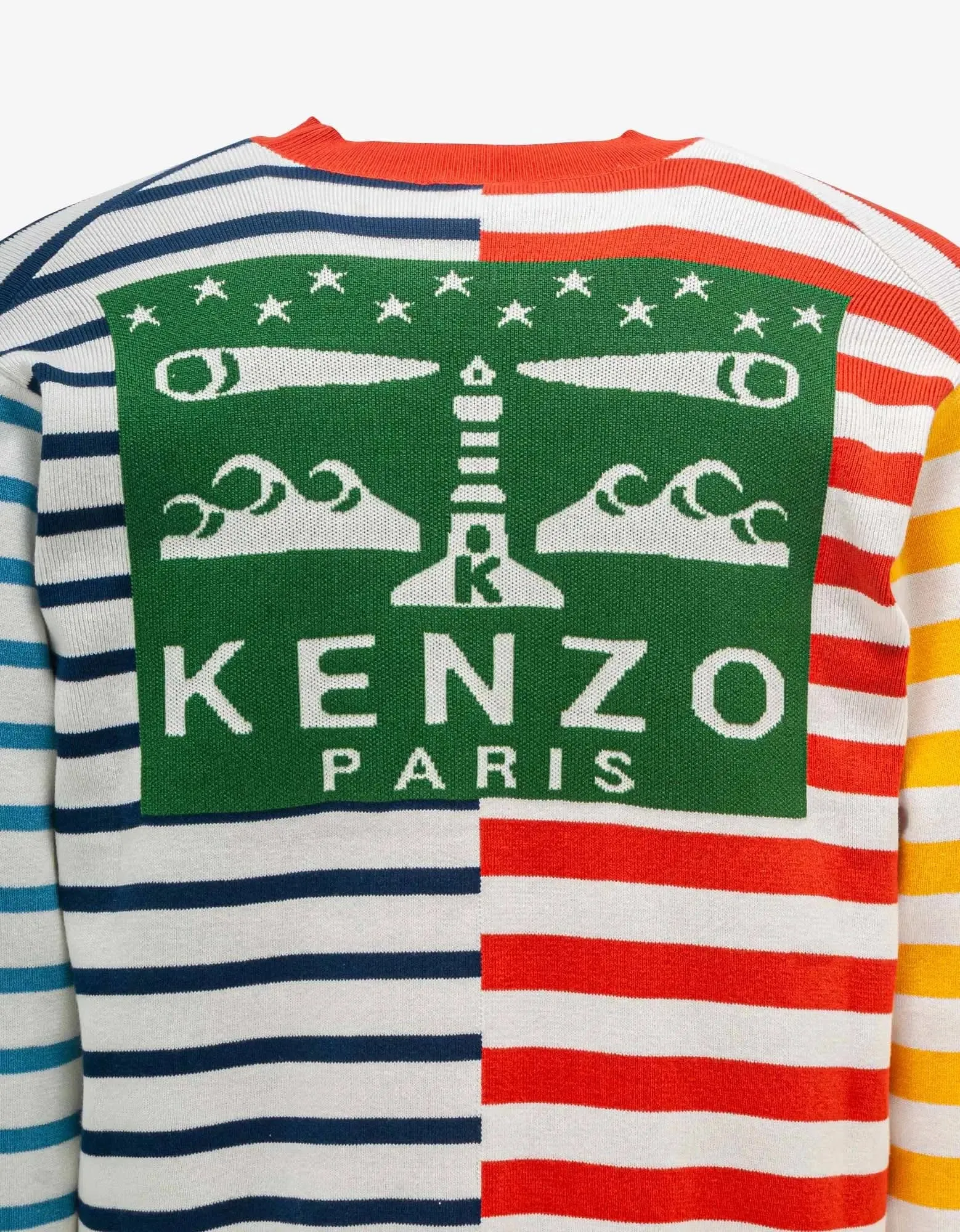 Kenzo Multicolour Nautical Stripes Sweater