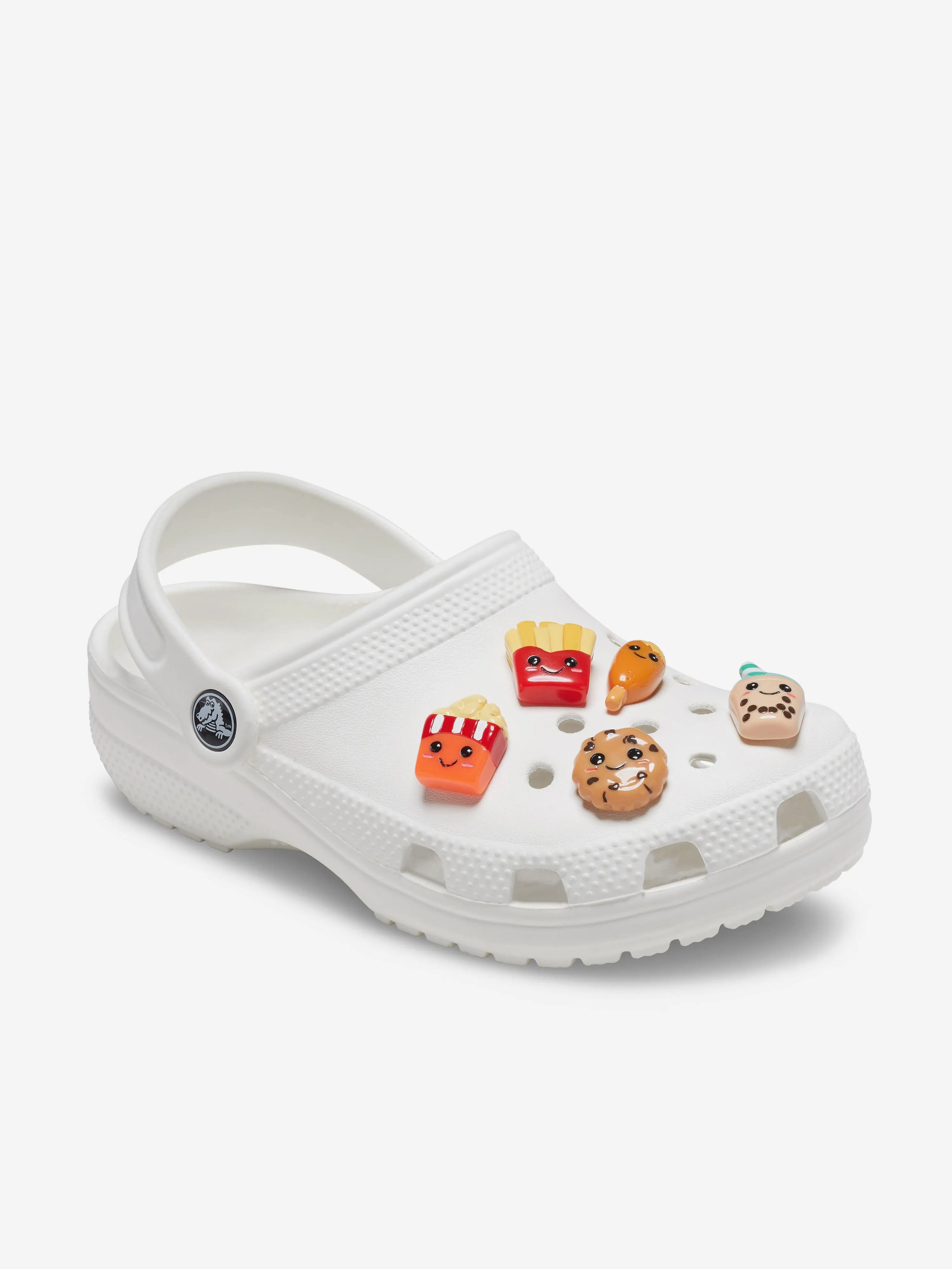 Kids Bad But Cute Foods Jibbitz 5 Pack in Multicolour