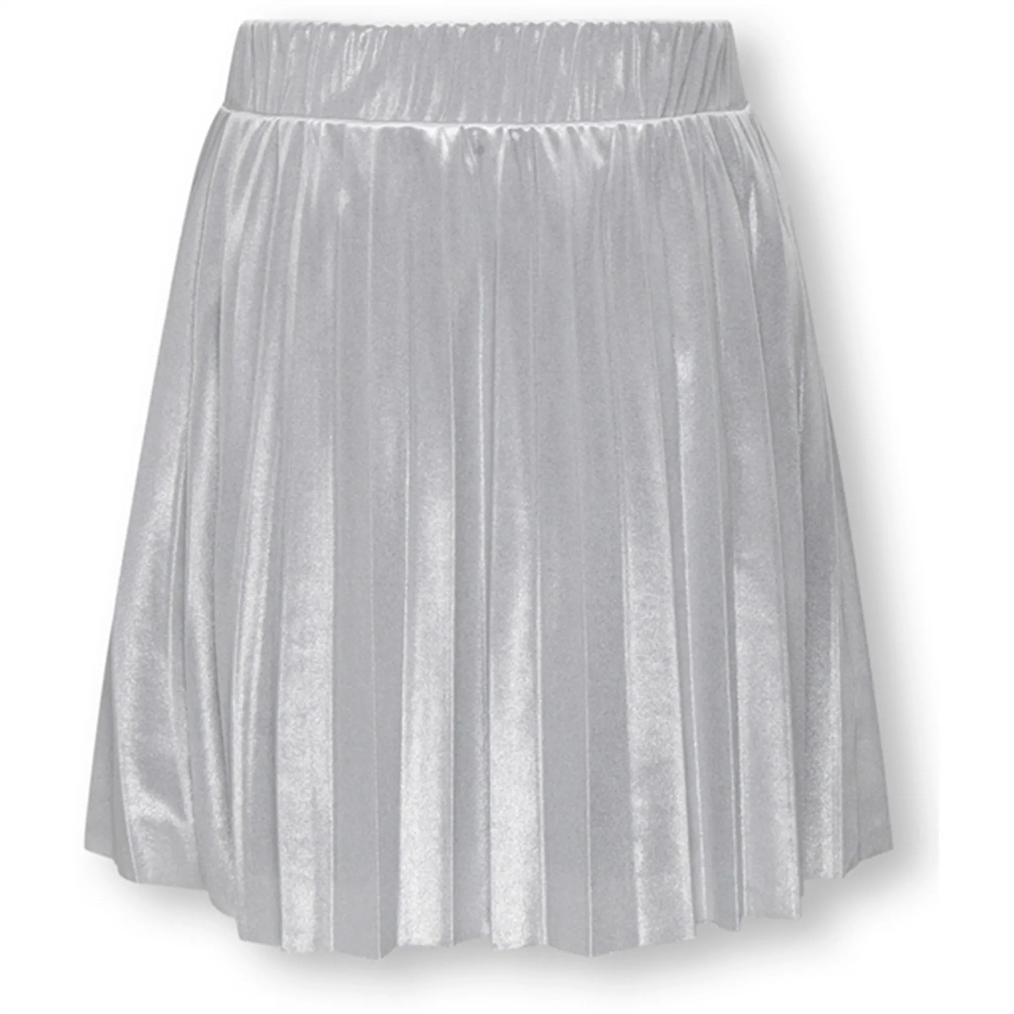Kids ONLY Silver Metallic Hailey Pleated Skirt