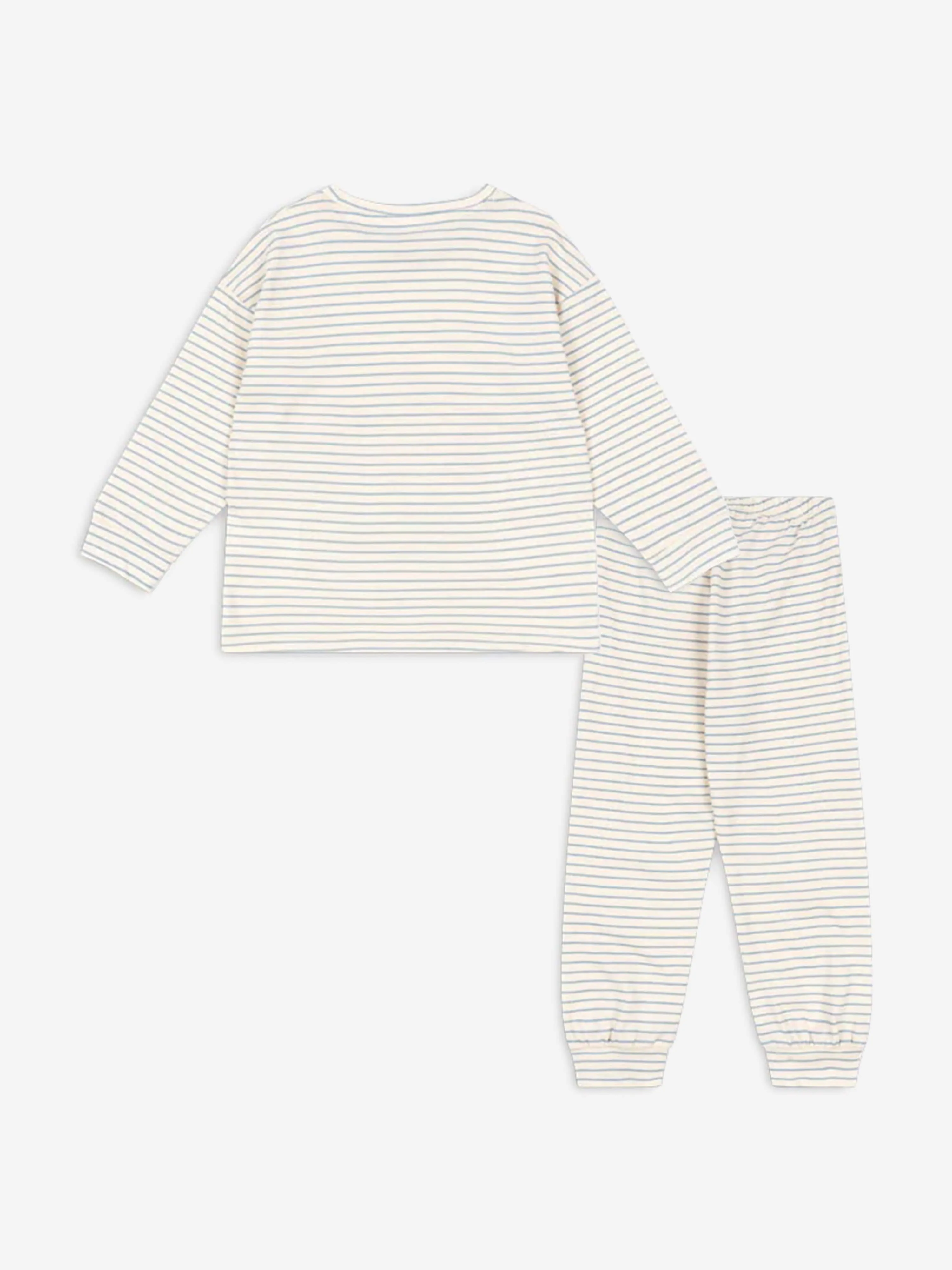 Kids Striped Gio Pant Set in Blue