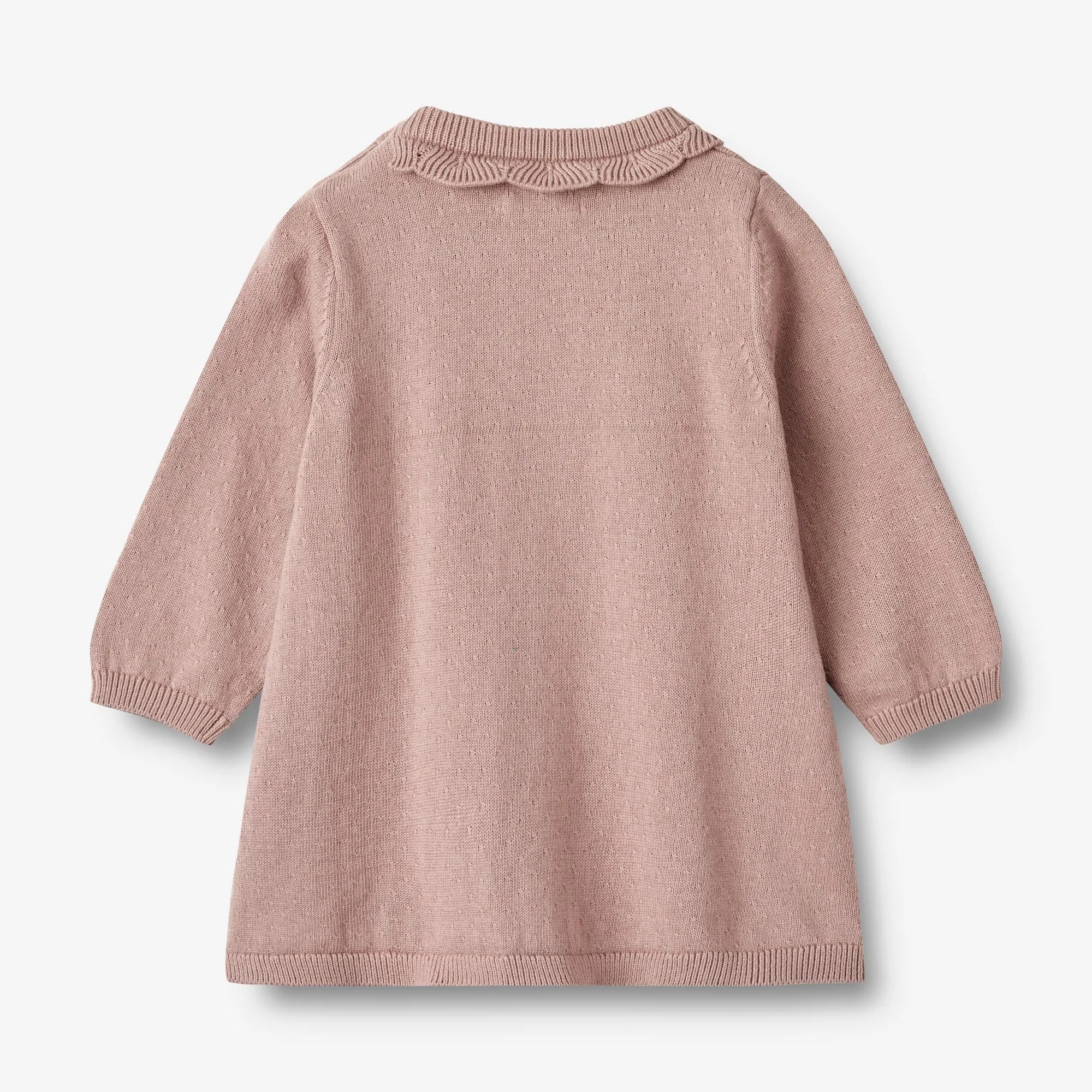 Knit Dress Nannie - dry rose Wheat