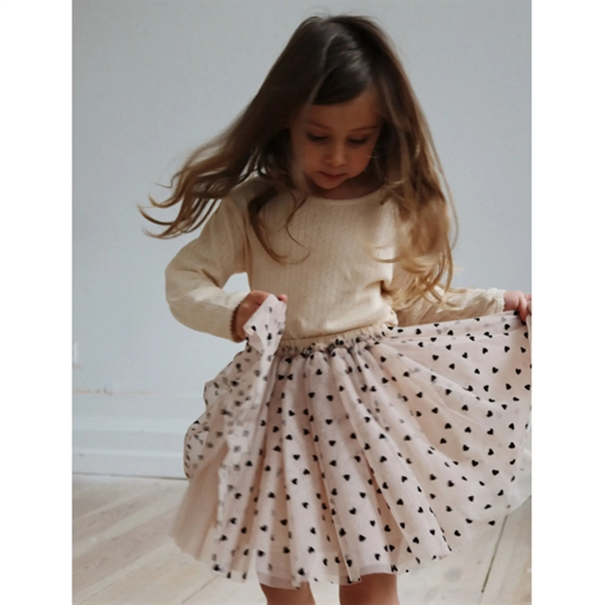Konges Sljd Heart Veludo Skirt