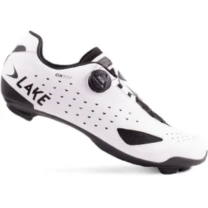 Lake CX177 Road Cycling Shoe (White/Black)
