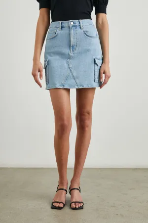 LAUREL CARGO SKIRT - CRYSTAL BLUE Rails