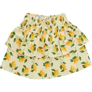 Little Pieces Pale Banana Skirt