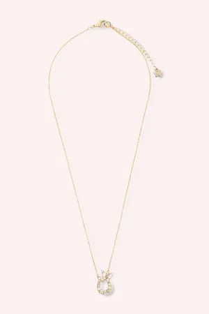 Lucky Horseshoe Necklace - Gold Annasui