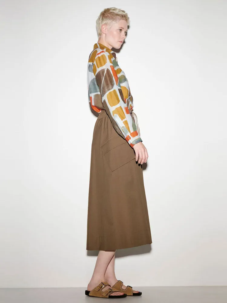 Luisa Cerano Patterned Shirt Ethnic Print