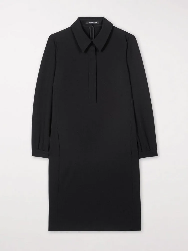 Luisa Cerano Shirt Dress Black