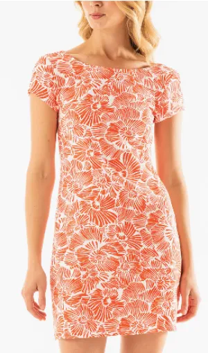 Mahi Gold Women's Addie Dress - Secret Garden Poppy