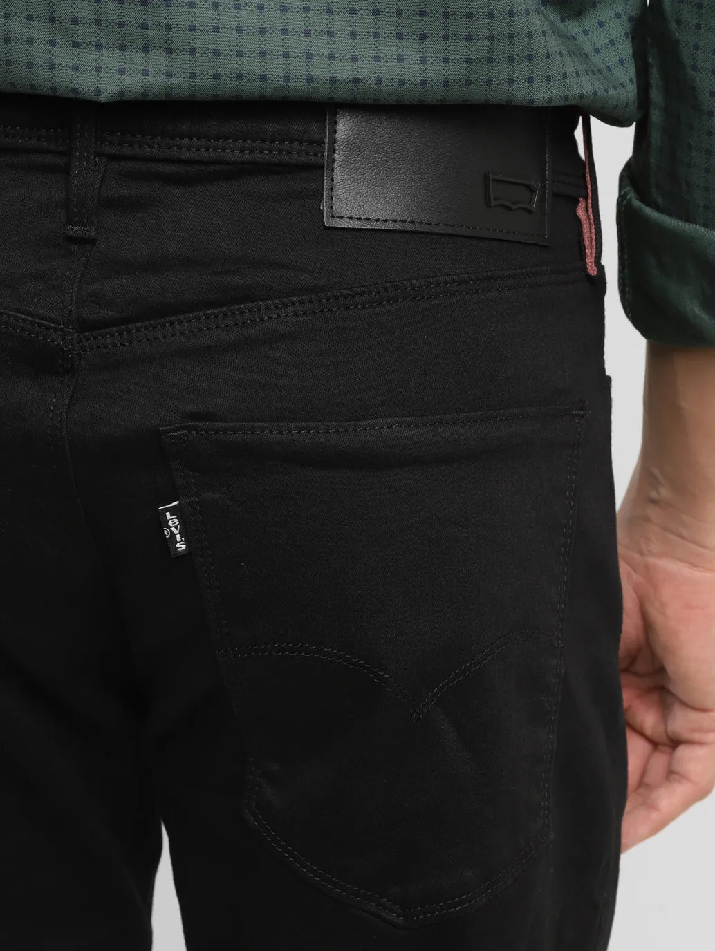 Men's 511 Black Slim Fit Mid Rise Jeans