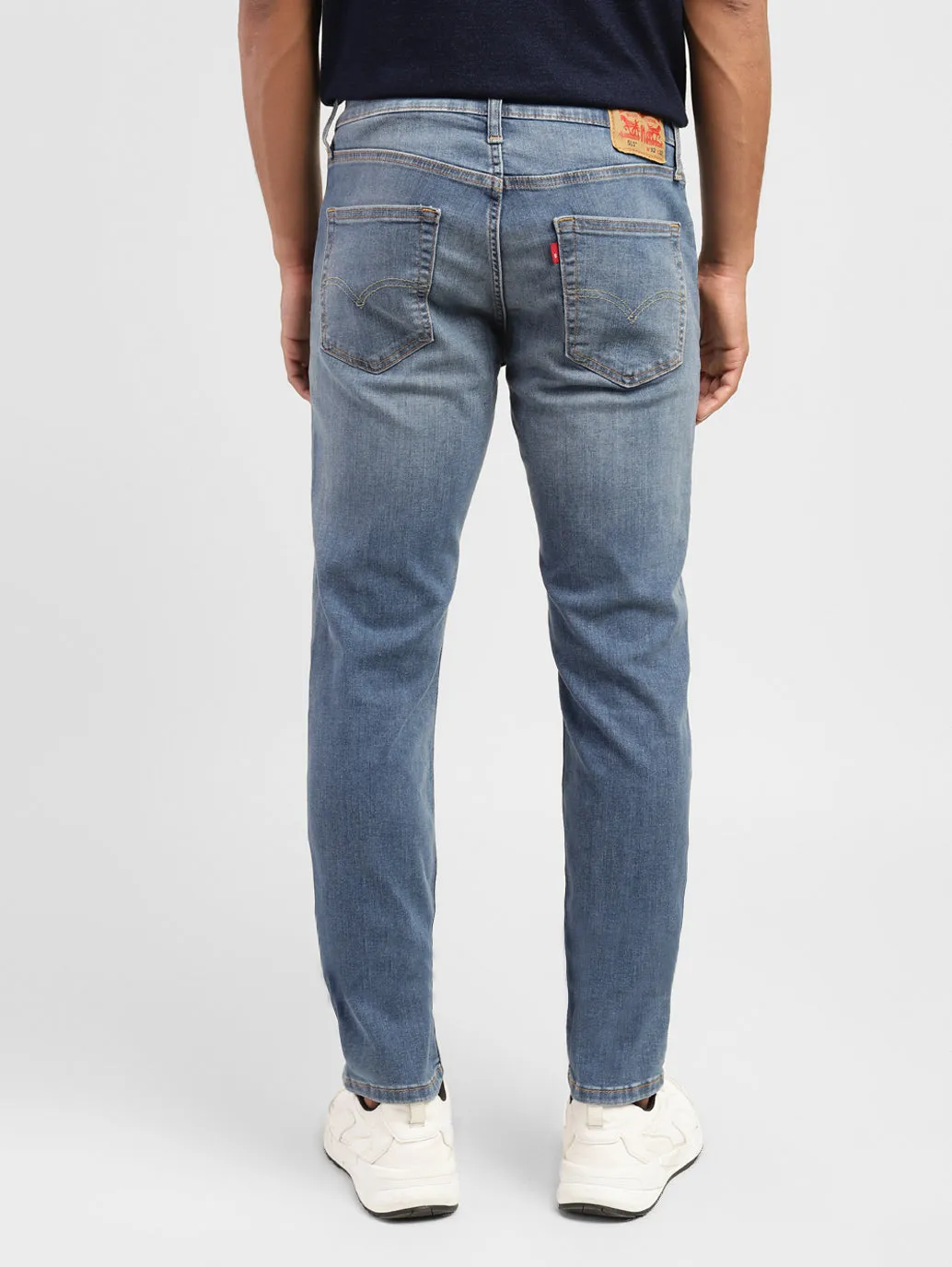 Men's 511 Blue Slim Fit Mid Rise Jeans