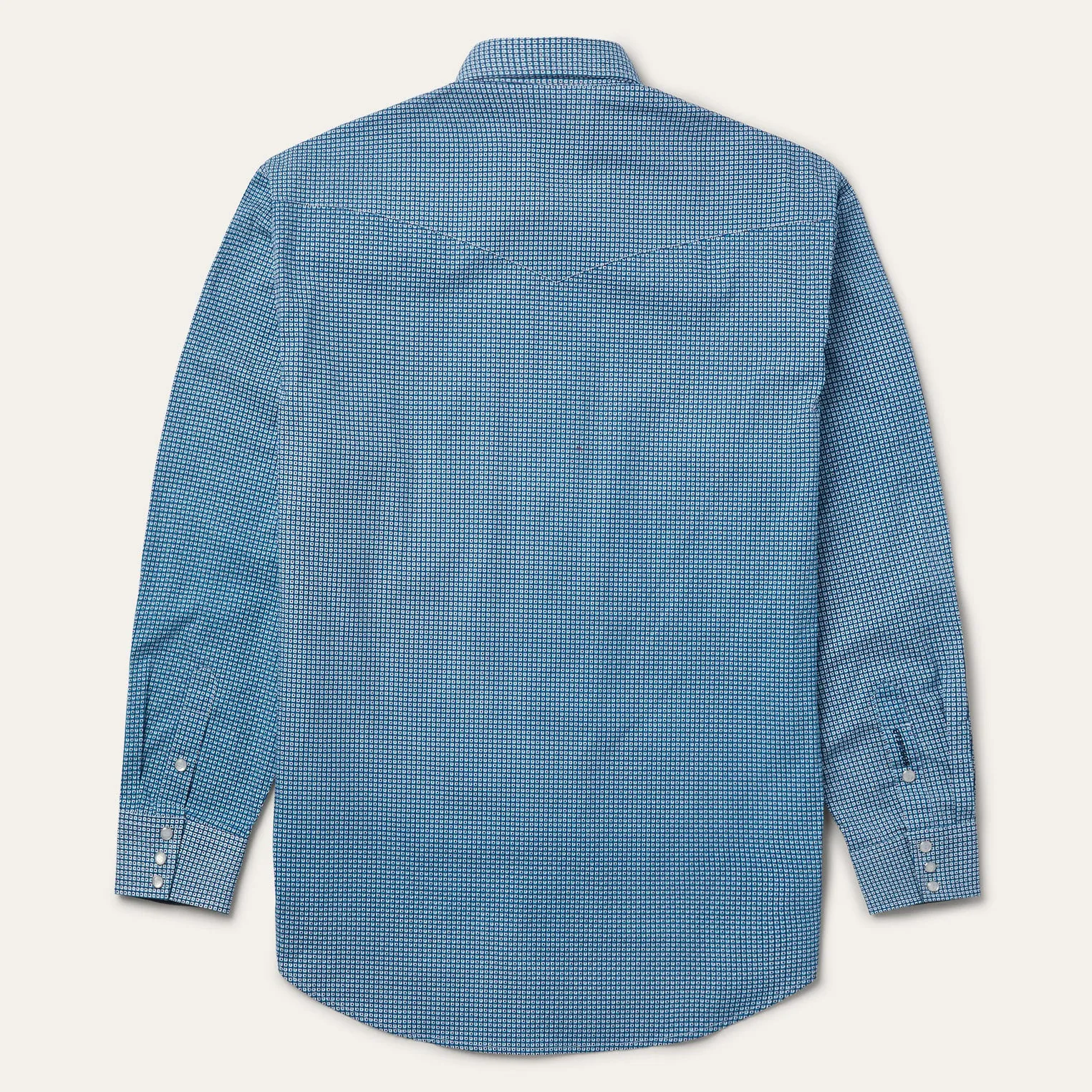 Micro Print Western Shirt -STETSON