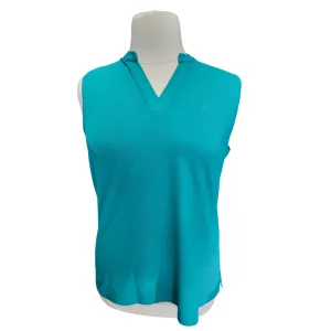 Mofiz Teal Sleeveless Golf Top with Logo Size 2XL
