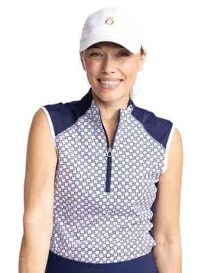 New Kinona Cap to Tap Sleeveless Golf Top - Tees Please MSP$114