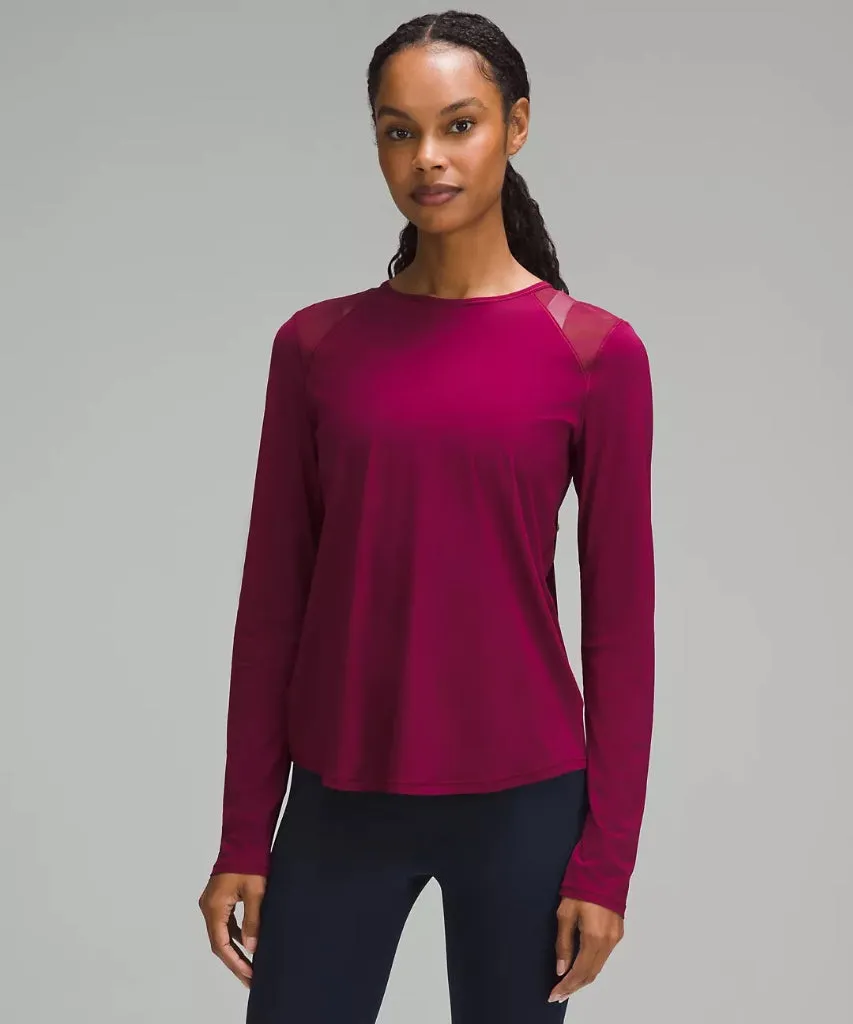 New Lululemon Sculpt Long Sleeve Shirt - Deep Luxe MSP$78