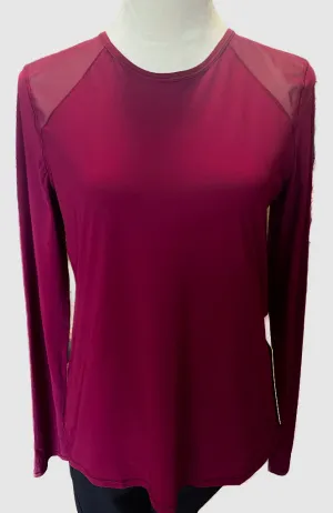 New Lululemon Sculpt Long Sleeve Shirt - Deep Luxe MSP$78