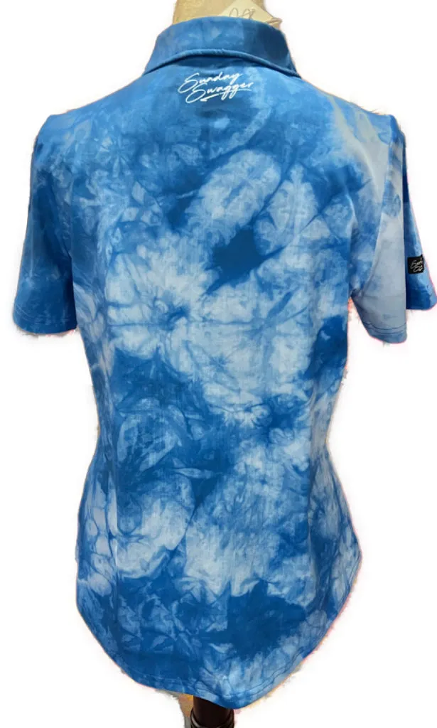 New Sunday Swagger Sub-Zero Short Sleeve Women's Golf Polo