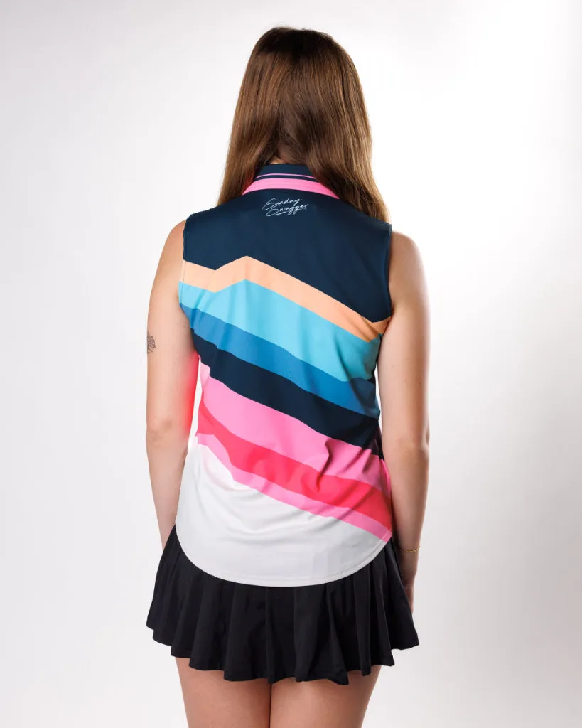 New Sunday Swagger Ultra Women's Sleeveless Golf Polo