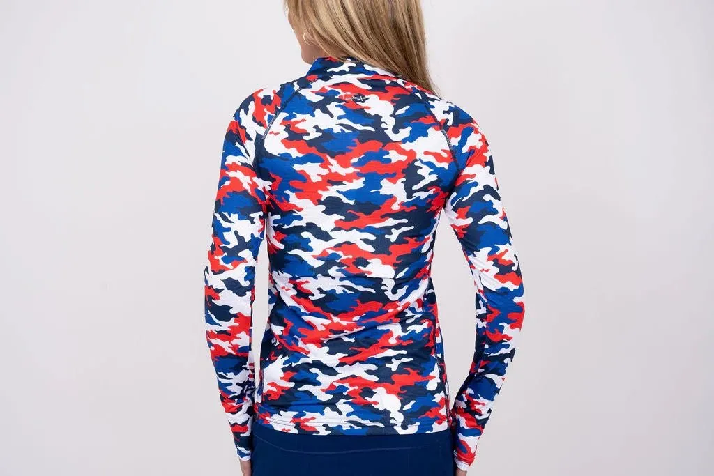 New Taylor Jordan Came Sun Shirt - USA Edition. MSP$95