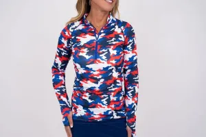 New Taylor Jordan Came Sun Shirt - USA Edition. MSP$95