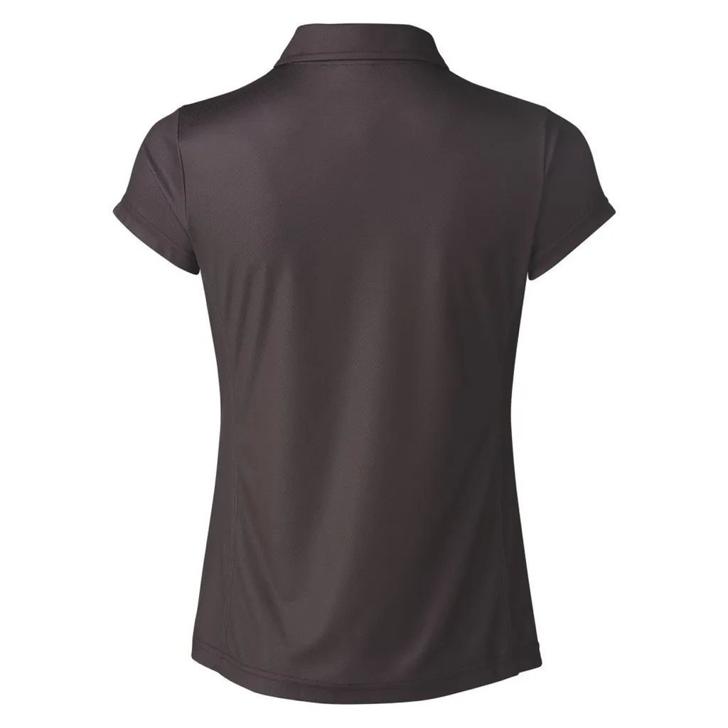 New Women's Daily Sports Macy Black Short Sleeve Golf Polo MSP$92