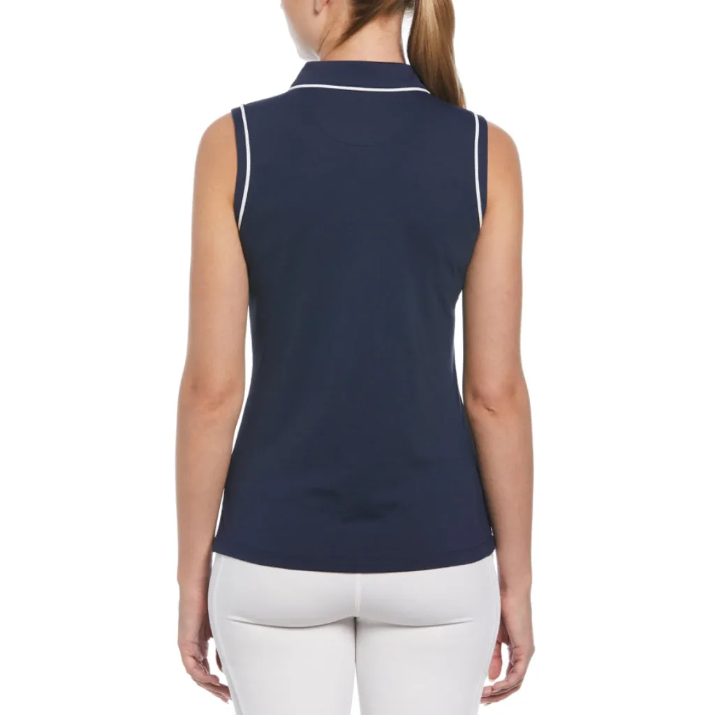 New Women's Original Penguin Veronica Sleeveless Golf Polo MSP$65
