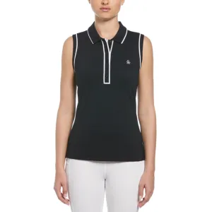 New Women's Original Penguin Veronica Sleeveless Golf Polo MSP$65