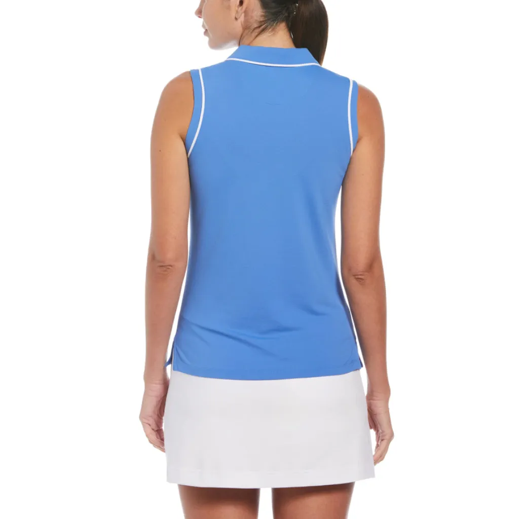 New Women's Original Penguin Veronica Sleeveless Golf Polo MSP$65