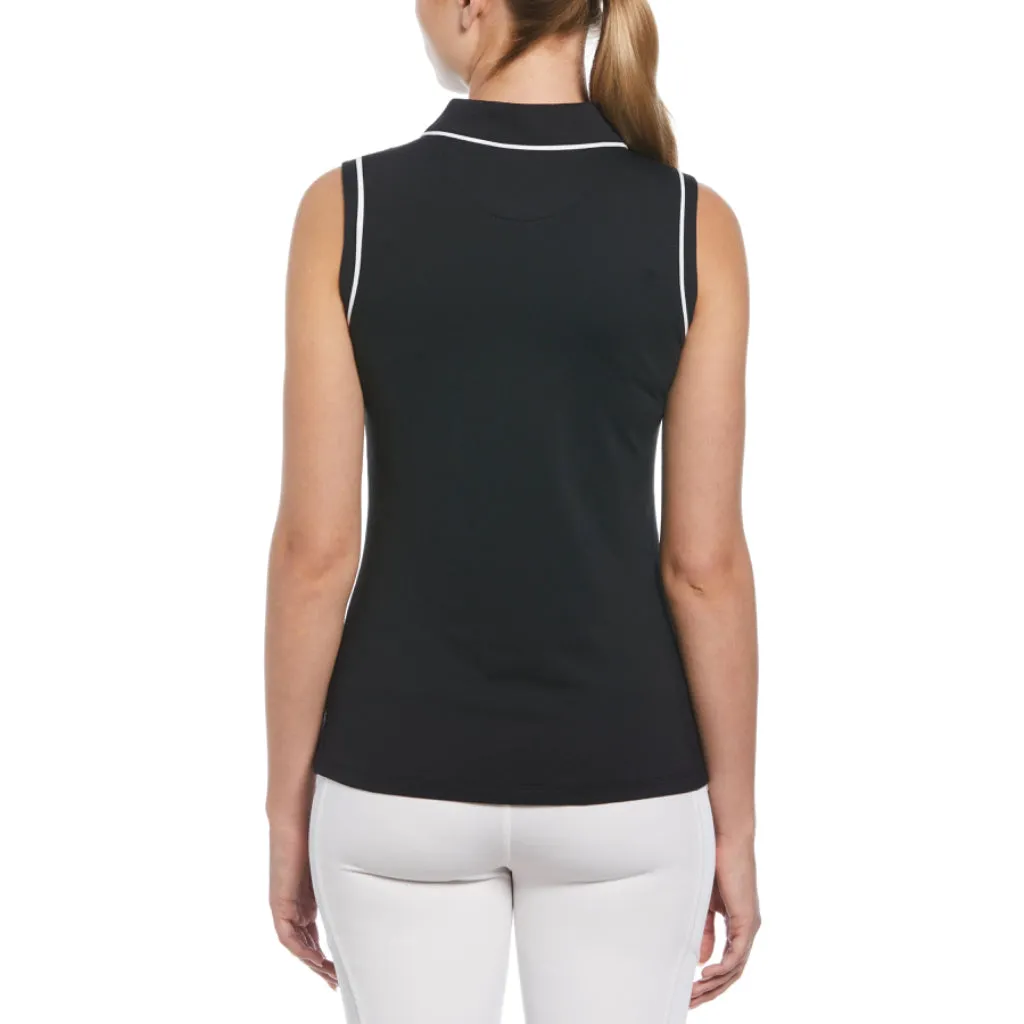 New Women's Original Penguin Veronica Sleeveless Golf Polo MSP$65