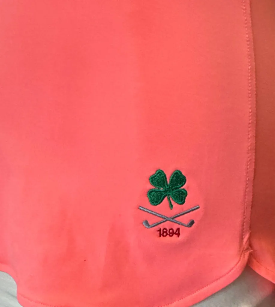 New Women's Vineyard Vines Sleeveless Golf Polo - Papaya Passion Size L