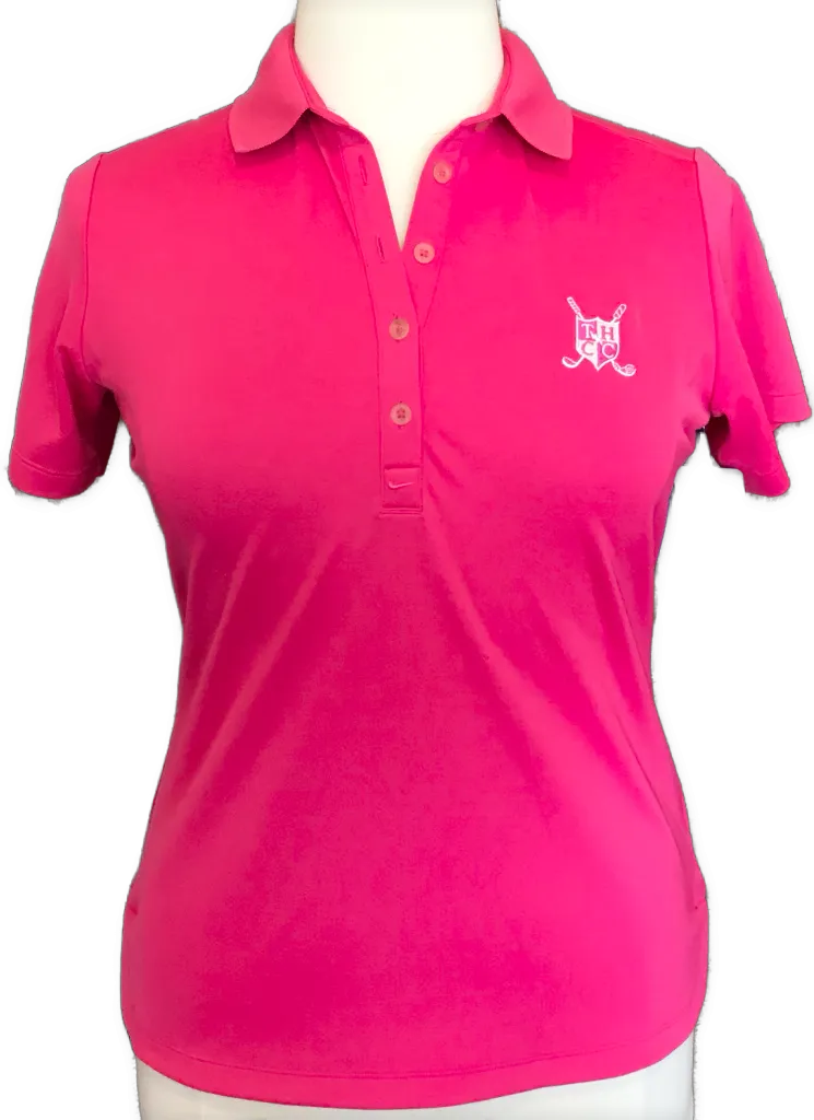 Nike Golf Tour Performance Solid Golf Polo w/ Logo Size L